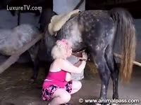 AnimalPass - Busty beastie gal loves a horse dick